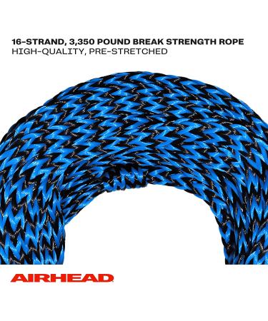 Airhead Tow Rope for 1-6 Rider Towable Tubes - 1 Section, Multiple Sizes Available - Buy Online on GoSupps.com