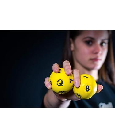 Qball Pro Reaction Ball - Fastest Trainer with Erratic Bounce, Ideal for Quick Reflexes and Agility Training - Lightweight Design for Speedy Results - Buy Online on GoSupps.com