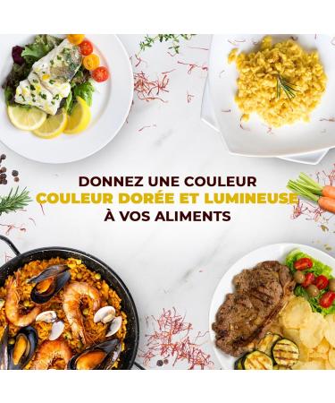 Saffron in DOP Filaments 100% Natural Premium Saffron Traditionally Elaborated Paella Filaments Cooking Spice Premium Saf - Buy Online on GoSupps.com