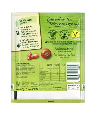 Knorr Tomato Cream Soup - Delicious & Creamy 1 Pack (3 Plates) - International Shipping Available - Buy Online on GoSupps.com