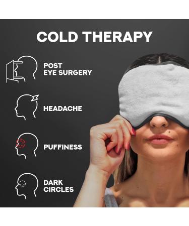 Ticlo's Cooling Gel mask (Black) - Buy Online on GoSupps.com