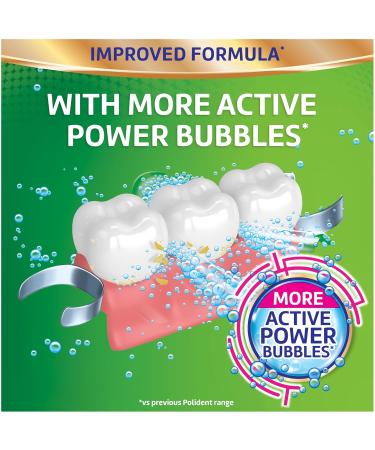Polident Smokers Antibacterial Dental Appliance Cleanser Tablets - 90 Count - Buy Online on GoSupps.com