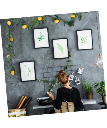 Ciieeo Wedding Garland 2 Pcs Simulation Lemon Rattan Plastic Fake Lemon Wall Decoration Spring Greenery Garland Yellowx2pcs 195x10cmx2pcs - Buy Online on GoSupps.com