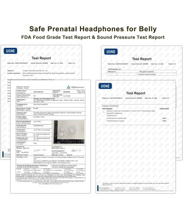 Pregnancy Belly Headphones Baby-Bump Speaker | FDA-Cleared Safe Adhesives | Prenatal Music Player for Mom and Baby | Pink - Buy Online on GoSupps.com