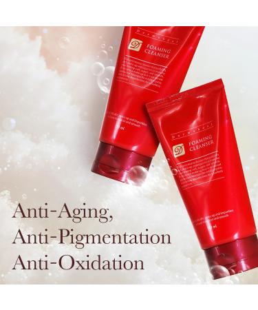 Dermaheal Foaming Cleanser Rich Creamy Face Wash with Protease Enzymes and Bio Peptides for Pore Refining and Makeup Removal 5.07 fl oz - Buy Online on GoSupps.com