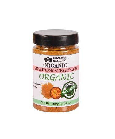 Blessfull Healing Organic Chicken Curry Masala 100 Gram Airtight Container (Packing May Vary) 100 Gram 3.35 oz