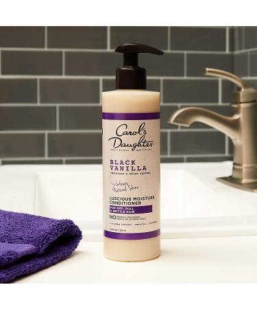 Carols Daughter Black Vanilla Moisture and Shine Shampoo and Conditioner Set - Sulfate Free, Hydrating Formula for Dry and Dull Hair - Buy Online on GoSupps.com