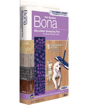 Bona Pet System Microfiber Sweeping Pad - Multi-Surface Floor Cleaner - Buy Online on GoSupps.com