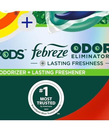 Buy Tide Power Pods Laundry Detergent Pacs with Febreze - 63 Count Botanical Rain Scent Freshness & Odor Eliminators - Ships Internationally - Buy Online on GoSupps.com