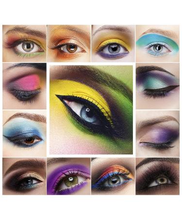 120 Colors Eyeshadow Palette & 7-Part Makeup Brush Set - Waterproof Matte & Shimmer Professional Cosmetic Kit - Buy Online on GoSupps.com