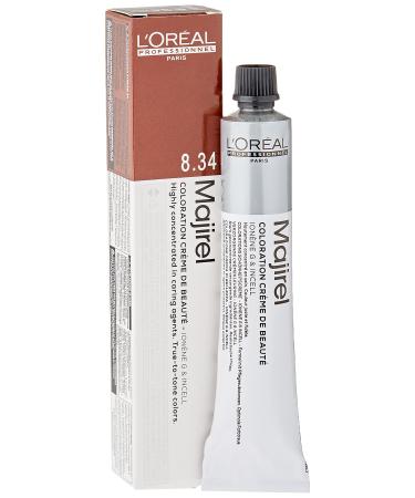 L'Or al Professionnel Majirel 8.34 light blonde gold copper 50 ml Multicoloured 50 ml (1 pack) - Buy Online on GoSupps.com