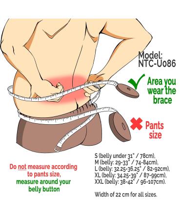 NEOtech Care Back Support with Straps - Lightweight Breathable Black L | International Shipping Available - Buy Online on GoSupps.com