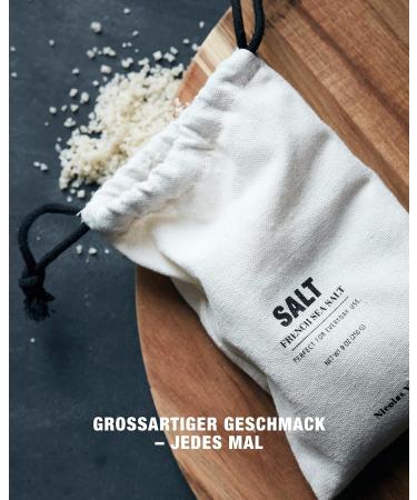 Nicolas Vahe Sea Salt Bag | Pure French Sea Salt | Danish Gourmet Design for International Shipping - Buy Online on GoSupps.com