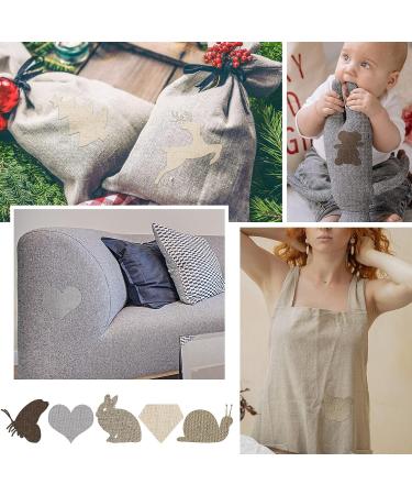 5 Pcs Fine Linen Repair Patches 8 x 11 Inch Self Adhesive Linen Fabric Patches Extra Large Size Iron on Patches for Clothes Linen Sofa Bed Chair Couch Furniture Repair  Multi Color - Buy Online on GoSupps.com