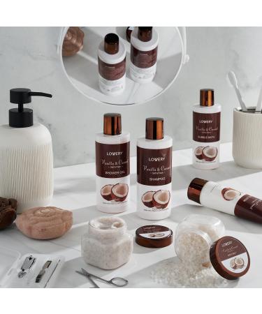 Birthday Mens Gifts: Coconut Bath Gift Set & Spa Kit for Dad Best Self Care & Office Gift - Buy Online on GoSupps.com