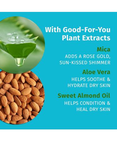 Hempz Glow Getter Body Lotion Hydrating Moisturizer with Shimmer 17 oz. 17 Fl Oz (Pack of 1) - Buy Online on GoSupps.com