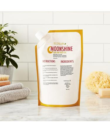 Ecoslay Moonshine Hair and Body Oil - Natural Hydration for Hair and Skin - Buy Online on GoSupps.com