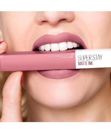 Maybelline New York Superstay Matte Ink Longlasting Liquid Lipstick - 15 Lover Lipstick Up to 12 Hour Wear Non Drying 5 ml 15 Lover 1 count (Pack of 1) - Buy Online on GoSupps.com