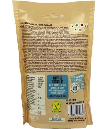 BOOM BOX Chocolate Oat Granola - 60g Irresistibly Delicious Snack - Buy Online on GoSupps.com