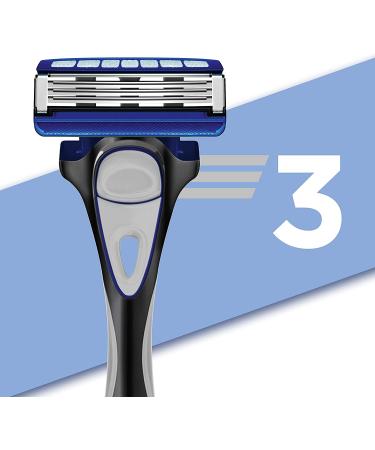 Wilkinson Sword Hydro 3 Men's Razor with 9 Refills - Skin Protection and Smooth Shave - Buy Online on GoSupps.com