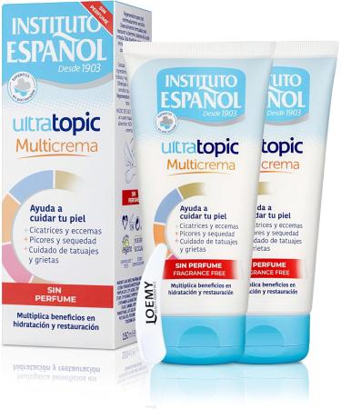  Instituto Espa ol Instituto Espa ol Moisturizing Cream for Atopic Dermatitis 2 x 150 ml soothing cream for eczema and itching of irritated and red skin natural vegan hypoallergenic formula skin - Buy Online on GoSupps.com