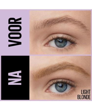 Maybelline New York Express Brow Satin Duo - Eyebrow Pencil & Powder No. 00 Light Blonde 1 Pack - Perfect for Precise & Natural Brows - Buy Online on GoSupps.com