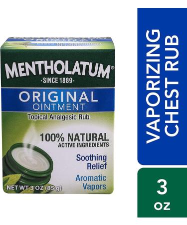 Buy Mentholatum Ointment 3 oz - Pack of 5 | Fast International Shipping - Buy Online on GoSupps.com