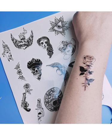 Temporary Tattoo Paper 5 Sheets - DIY Image Transfer for Skin - Inkjet & Laser Printer - 8.5x11 inch Decal Paper - Buy Online on GoSupps.com