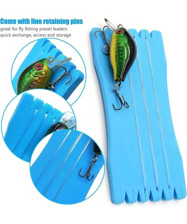 Buy Gzlceu 40-Piece Fishing Light Foam Leader Convenient Fishing Cord & Hook Holder (Random Color) | International Shipping Available - Buy Online on GoSupps.com