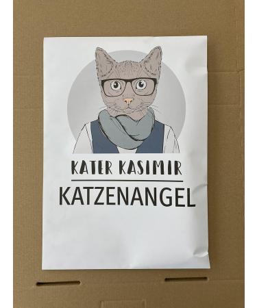 Premium Federwedel Cat Toy - Handmade in Germany | Sustainable Beech Wood & Natural Feathers for Eco-Friendly Cat Fishing - Buy Online on GoSupps.com