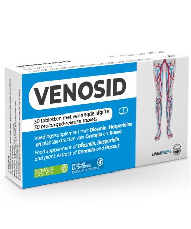 AGIPS FARMACEUTICI DIOSMINE + HESPERIDINE 400 mg Supplement for Microcirculation Venosid 30 Tablets for Plexus Microcirculation Legs Varicose Veins Swollen Legs Cracked Capillaries Agips
