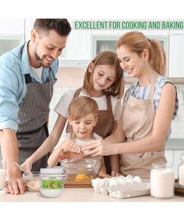 Organic Coconut Oil 500ml for Cooking Baking Hair Skin Body Face - Extra Virgin Natural Pure Cold-Pressed Unrefined - Vegan Keto Paleo Gluten Free - Buy Online on GoSupps.com