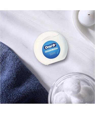 Buy Oral-B Essential Waxed Dental Floss - 50m for Superior Plaque Removal | International Shipping Available - Buy Online on GoSupps.com