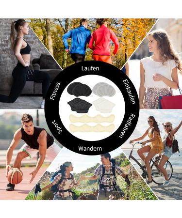 Metagio 7 Pairs Heel Cushions - Self-Adhesive Shoe Inserts for Men & Women Anti-Bubble Protection & Non-Slip Comfort for Oversized Shoes - Buy Online on GoSupps.com