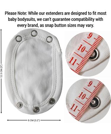 HanaMoon Baby Vest BodySuit Extender - Extend Baby Clothes Lifespan - Buy Online on GoSupps.com