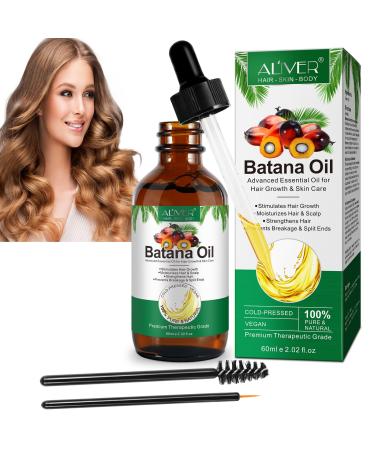 JCZQDRPC batana oil for hair 60 ml batana oil for hair batana hair oil for hair growth & skin care 100% pure essential batana oil for eyebrows and eyelash 1 pack batana oil