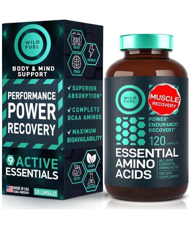 Wild Fuel Essential Amino Acid Capsules - 120 Count - Buy Online on GoSupps.com