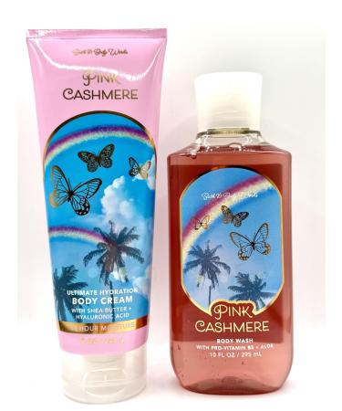 Pink Cashmere 2-Piece Body Care Set | Body Gel & Body Cream