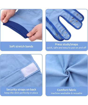 Convinite Recovery Suit for Dogs | Breathable Wound Protection After Castration | Male & Female Dog Body Suit | Adjustable Blue - Buy Online on GoSupps.com