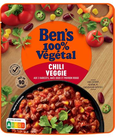 BEN'S ORIGINAL 100% Plant-Based Chili Veggie (6 x 285 g) - Buy Online on GoSupps.com