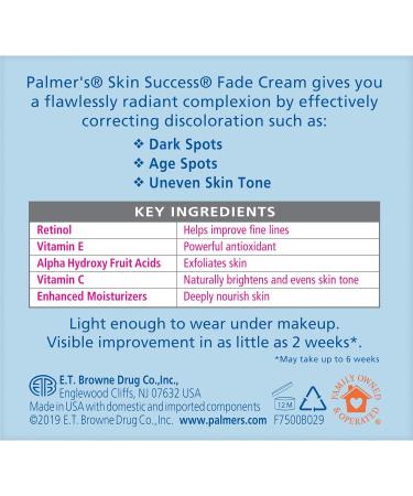 Skin Success Anti Dark Spot Fade Cream 2.7 Oz - Brighten and even out skin tone - Buy Online on GoSupps.com