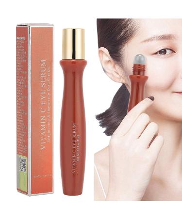 Vitamin C Roll-on Eye Serum | Anti-Aging Hydration | Dark Circle & Wrinkle Removal (15ml) - Buy Online on GoSupps.com