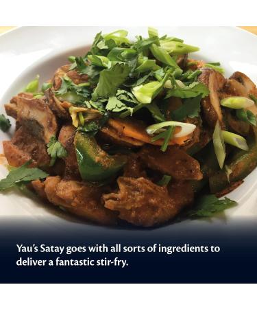 Yau's Nut-Free Thai Satay Sauce Fresh Flavoured No-Peanuts Made with Organic Pumpkin Seeds. All Natural Ingredients. Suitable for Vegetarians and Vegan Friendly. 3X 300 g Nut Free Thai Satay Sauce - Buy Online on GoSupps.com