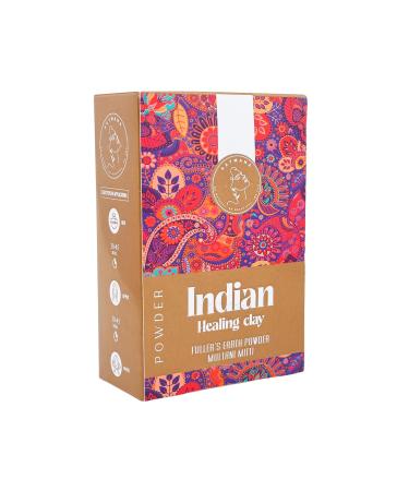 Fullers Earth Powder | Multani Mitti | Indian Healing Clay Face Mask 100g - Deep Pore Purifying & Dirt Remover for Radiant Skin - Buy Online on GoSupps.com