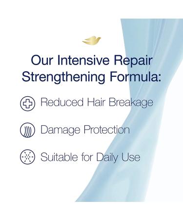 Dove Nutritive Solutions Strengthening Shampoo for Damaged Hair with Keratin Actives 20.4 oz - Pack of 4 - Buy Online on GoSupps.com