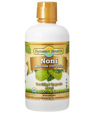 Dynamic Health  Laboratories Certified Organic Noni 100% Juice 32 fl oz (946 ml)