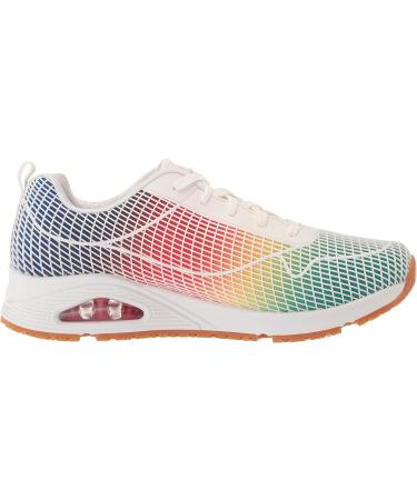 Skechers Women's Uno Sr Joylie 108087w Food Service Shoe 8.5 Wide - White Multi - Buy Online on GoSupps.com