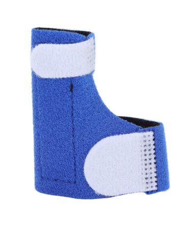 Baby Finger Guard Thumb Fixation Stabilizer Velvet Fabric Breathable Skin Friendly Soft Infant Thumb Support Brace Blue (XS)
