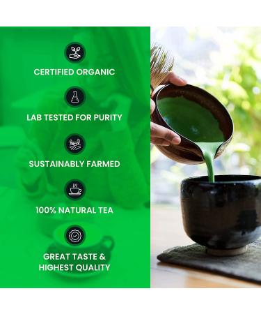 PANATEA Organic Matcha Green Tea Powder - 1 LB Culinary Grade | 100% Pure Premium Matcha for Lattes, Smoothies, Baking | 16 Oz Tin - Buy Online on GoSupps.com