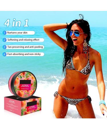 Fast Tanning Bronzing Gel Intensive Tanning Gel Natural Tanning Accelerator Cream Gel Intensive Tanning Gel For Sunbeds & Outdoor Sun 100g peach - Buy Online on GoSupps.com